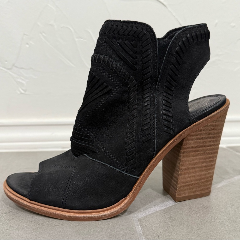 Vince Camuto black Katrina suede bootie - Picture 2 of 13